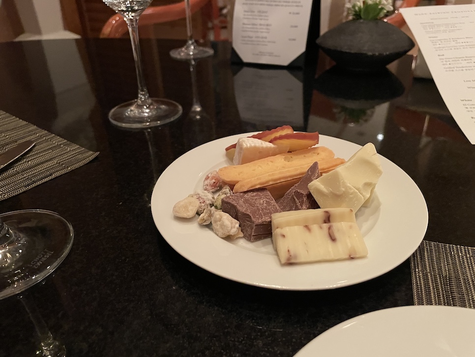 제주신라호텔 치즈 플레이트