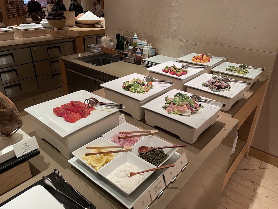 제주신라호텔 샐러드섹션