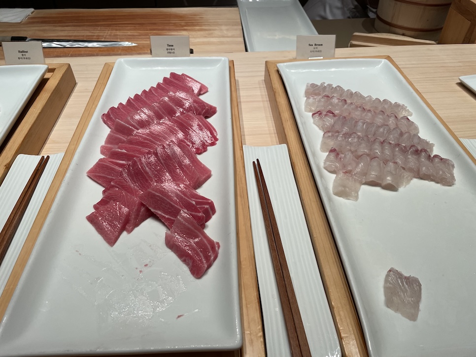 제주신라호텔 파크뷰 디너 참치