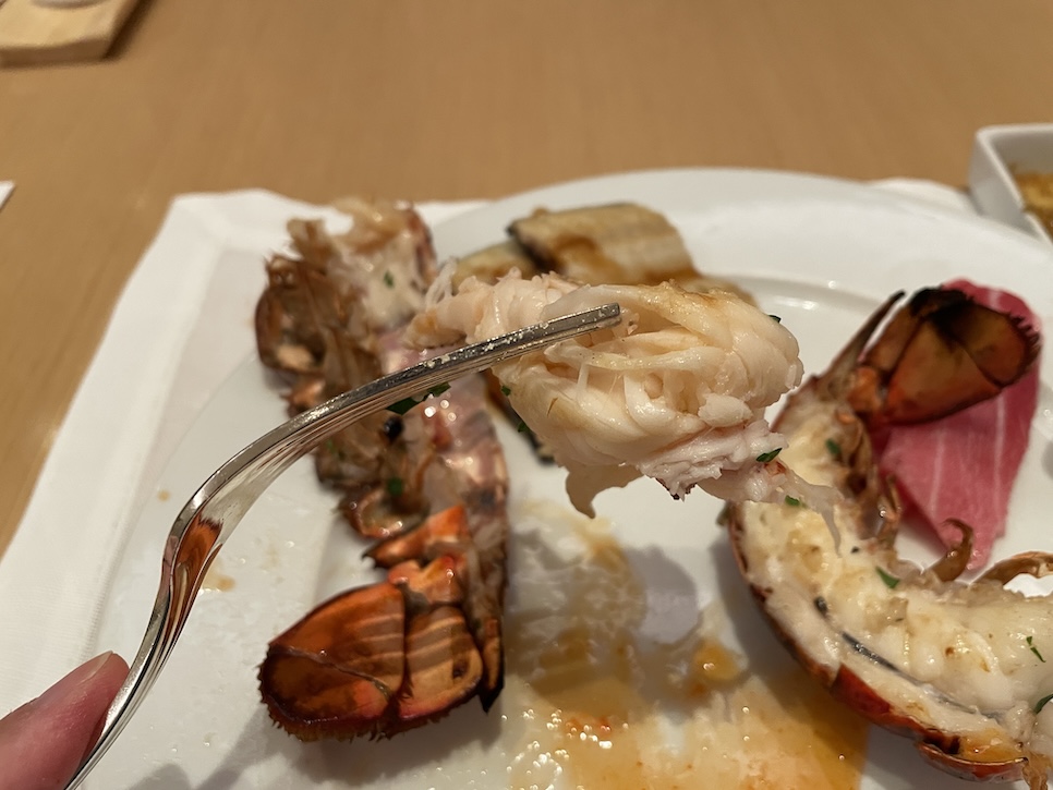 제주신라호텔 파크뷰 디너 랍스터구이