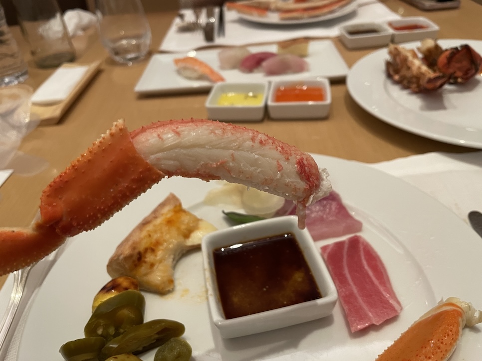 제주신라호텔 대게