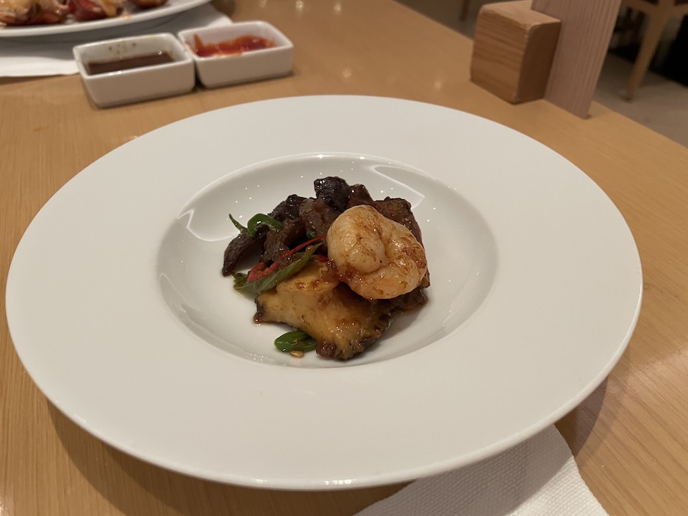 제주신라호텔 파크뷰 디너 관자전복